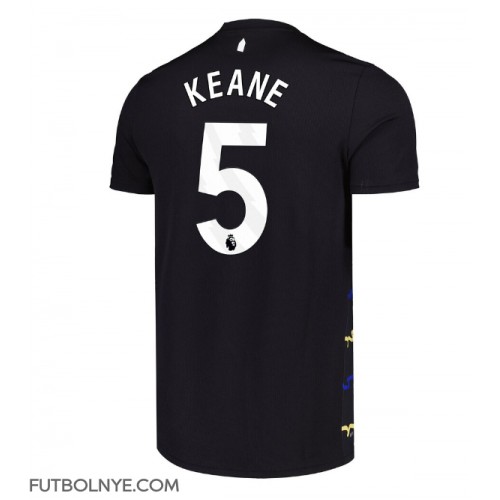 Camiseta Everton Michael Keane #5 Tercera Equipación 2025-26 manga corta